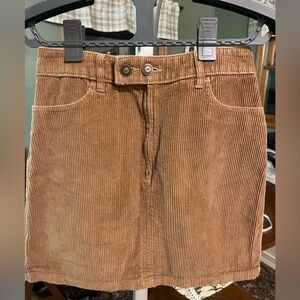 Hollister Corduroy Mini Skirt. Vintage y2k